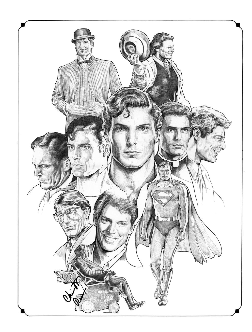 Christopher Reeve by NachoCastro on DeviantArt