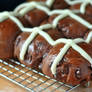 Chocolate Hot Cross Buns