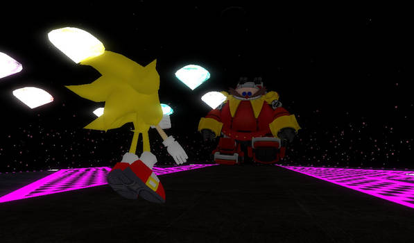 Garry's Mod Antic: Super Sonic VS. Eggman