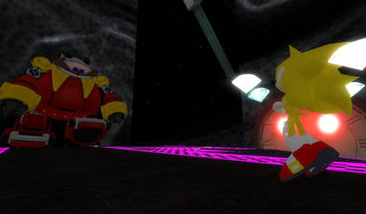 Garry's Mod Antic: Super Sonic VS. Eggma-OHGODWHAT