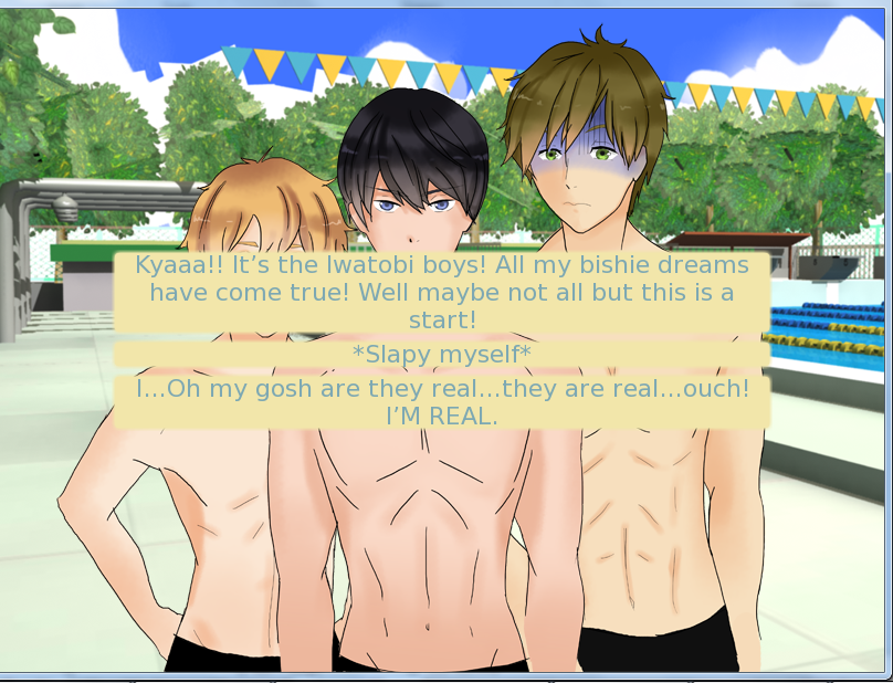 Preview 3- Free! Dating Sim Game by StygianMuse on DeviantArt