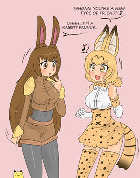 Velvet and Serval