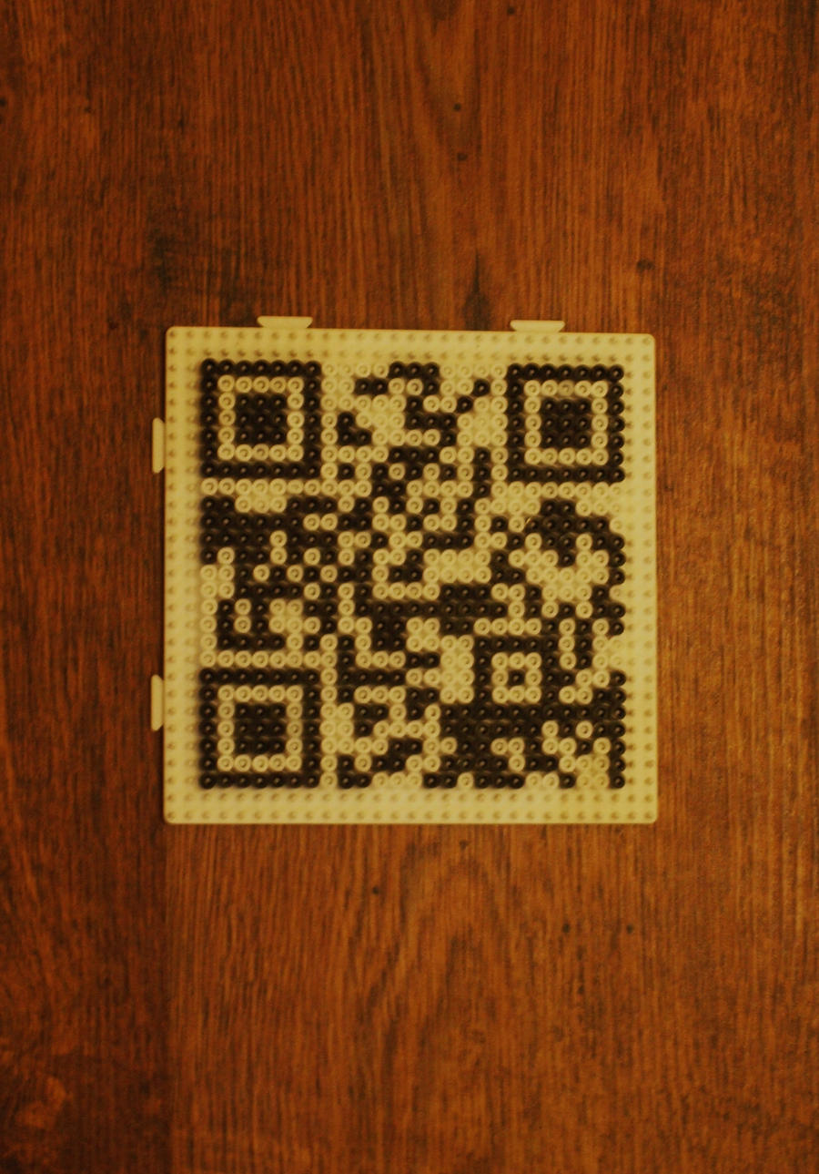 Perler Bead Custom QR Code