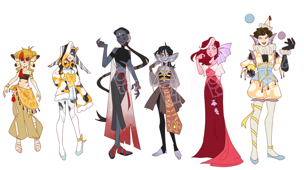(CLOSED) triton dnd adopts! by garbagedeity on DeviantArt