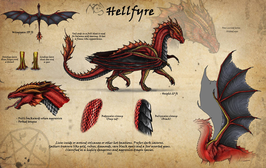 Fallen Dragon RefSheet 666 by RedFyreDragon on DeviantArt