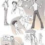 Teenager Sherlock with Sneakers sketchdump