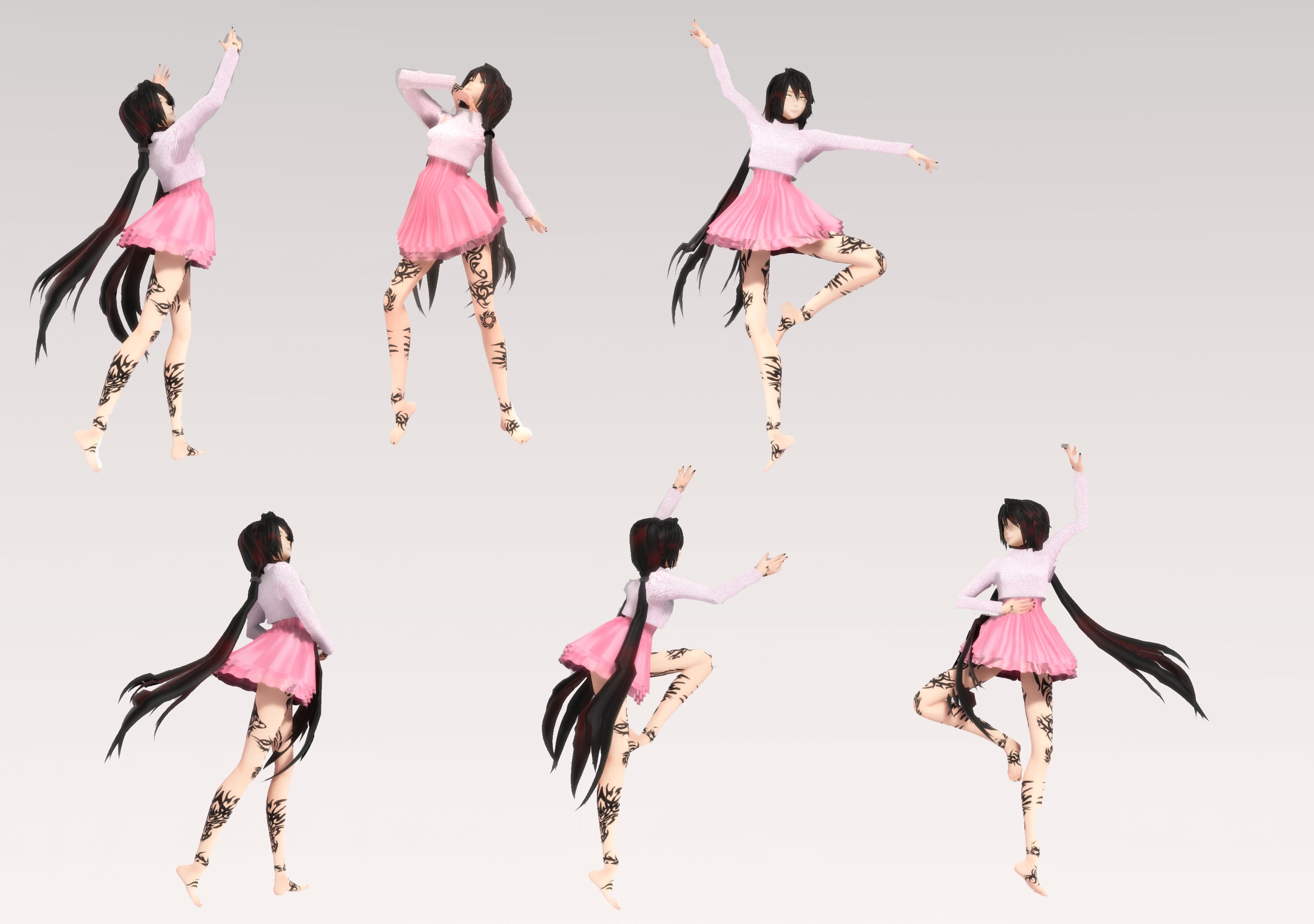 [MMD Pose DL] Solo Dance Pose Pack Download