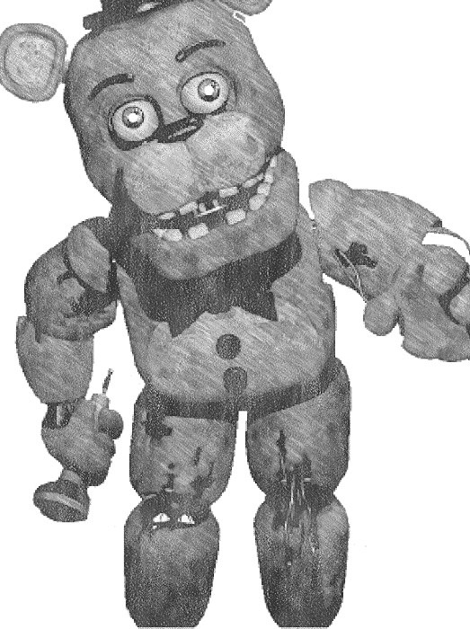 Pixilart - Withered freddy by i-draw1245