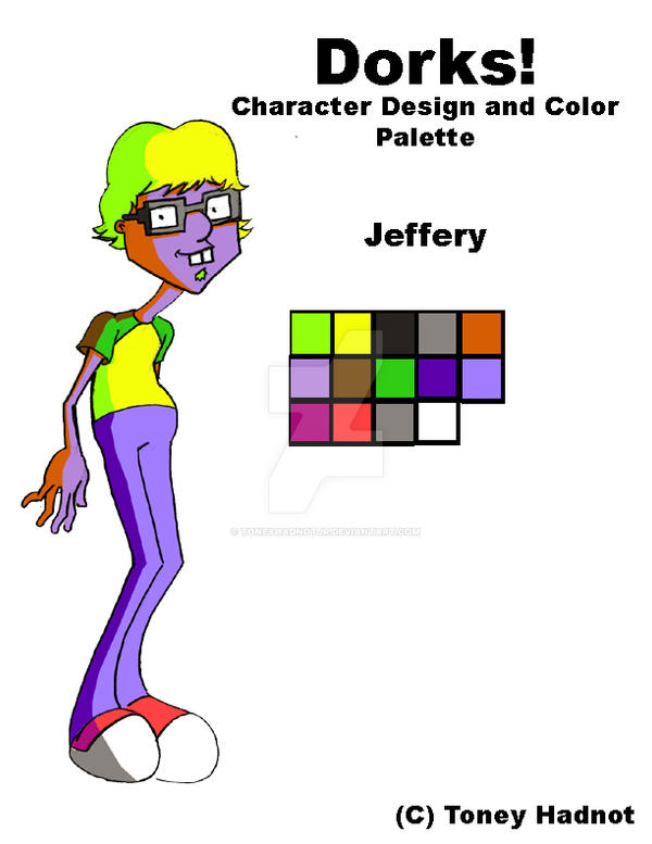 Jeffery Character Design Sheet by ToneyHadnotJr on DeviantArt