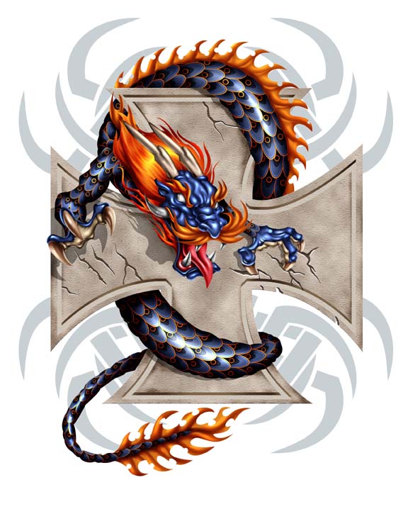 IRON CROSS DRAGON