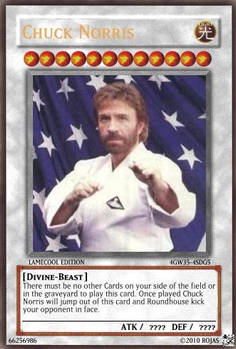 Yu-Gi-Oh: Chuck Norris