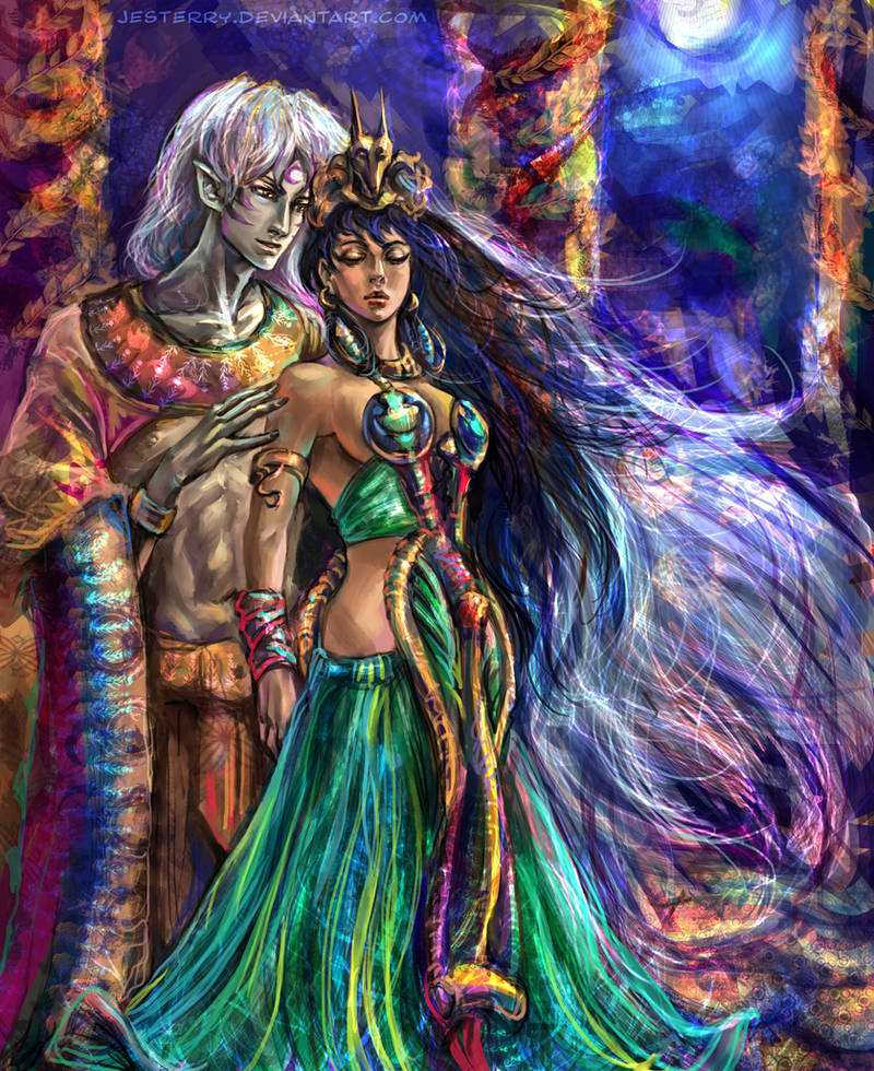 SessKag: Night over Nile by solar-sea