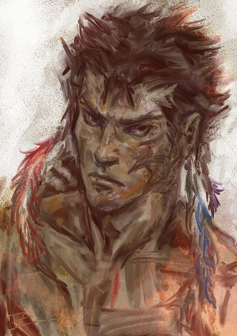 Xanxus sketch 2