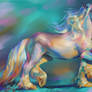 Glorious White Horse