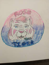 Rose Tiger Pride Month Art