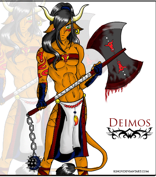 Бог фобос картинка