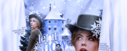 Snow Signature Let it Snow Signature by xcrusnik on DeviantArt