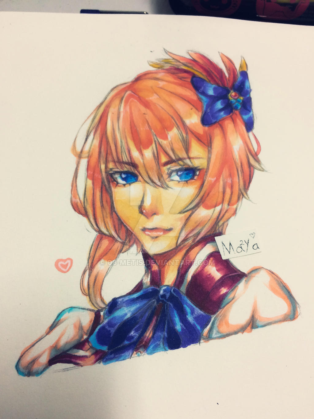 SMT Dx2 Shiori fanart by 06METIS on DeviantArt