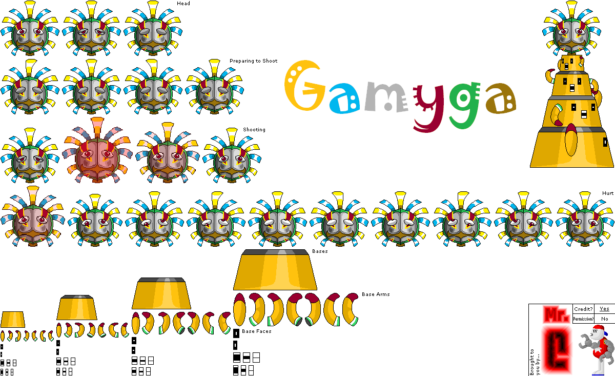 Gamyga Sprites by Cradman on DeviantArt
