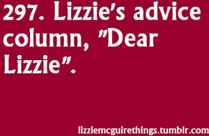Lizzie McGuire: Dear Lizzie