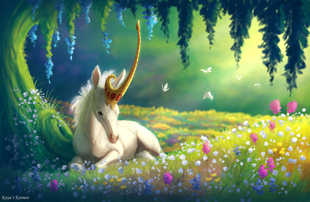 Whistling Unicorn in the Woods. [+Video]. by Kayas-Kosmos on DeviantArt