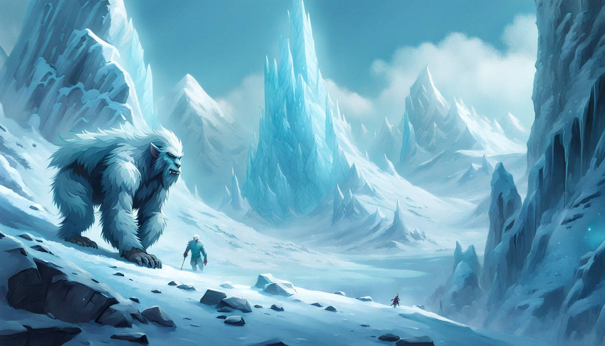 Meeting the Yeti by Spinnchen on DeviantArt