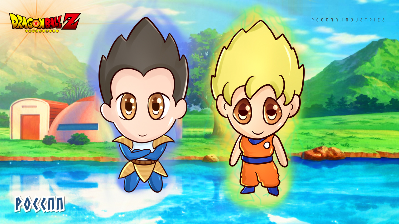 COMO DESENHAR O VEGETA (CHIBI) DE DRAGON BALL 