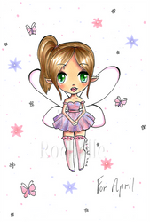 Fairy For April by TaitRochelle