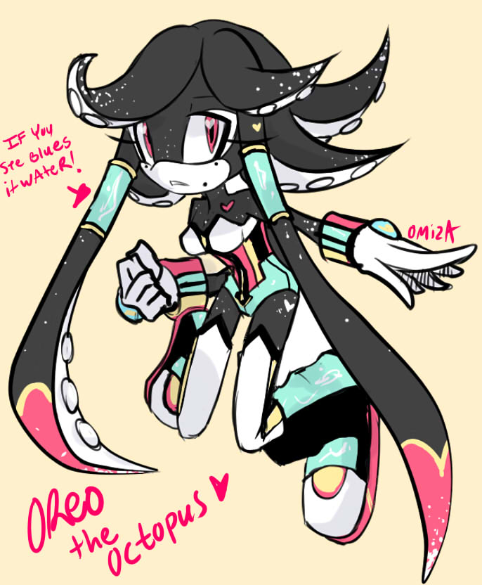 SONIC OC: Oreo the Octopus by Omiza-Zu on DeviantArt