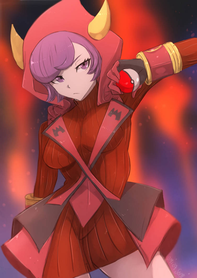 Pokemon Courtney by OmizaZu on DeviantArt