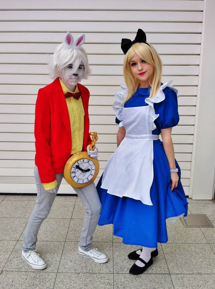 Alice and The White Rabbit