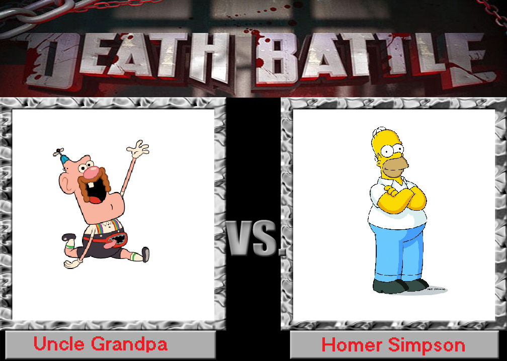 Uncle Grandpa vs Homer Simpson