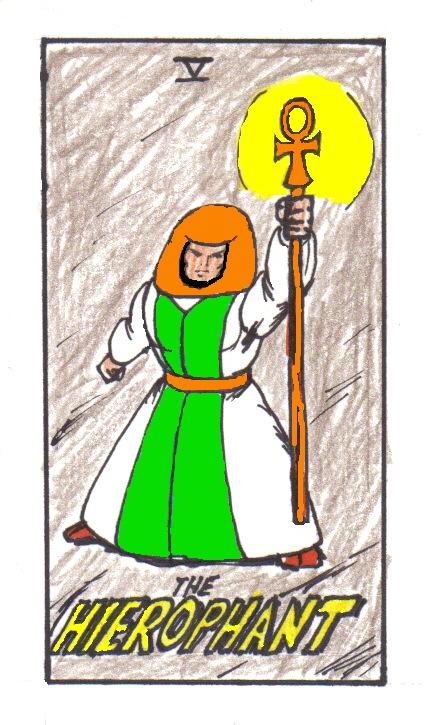 Super Tarot : Hierophant