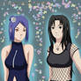 Two girls from the Akatsuki