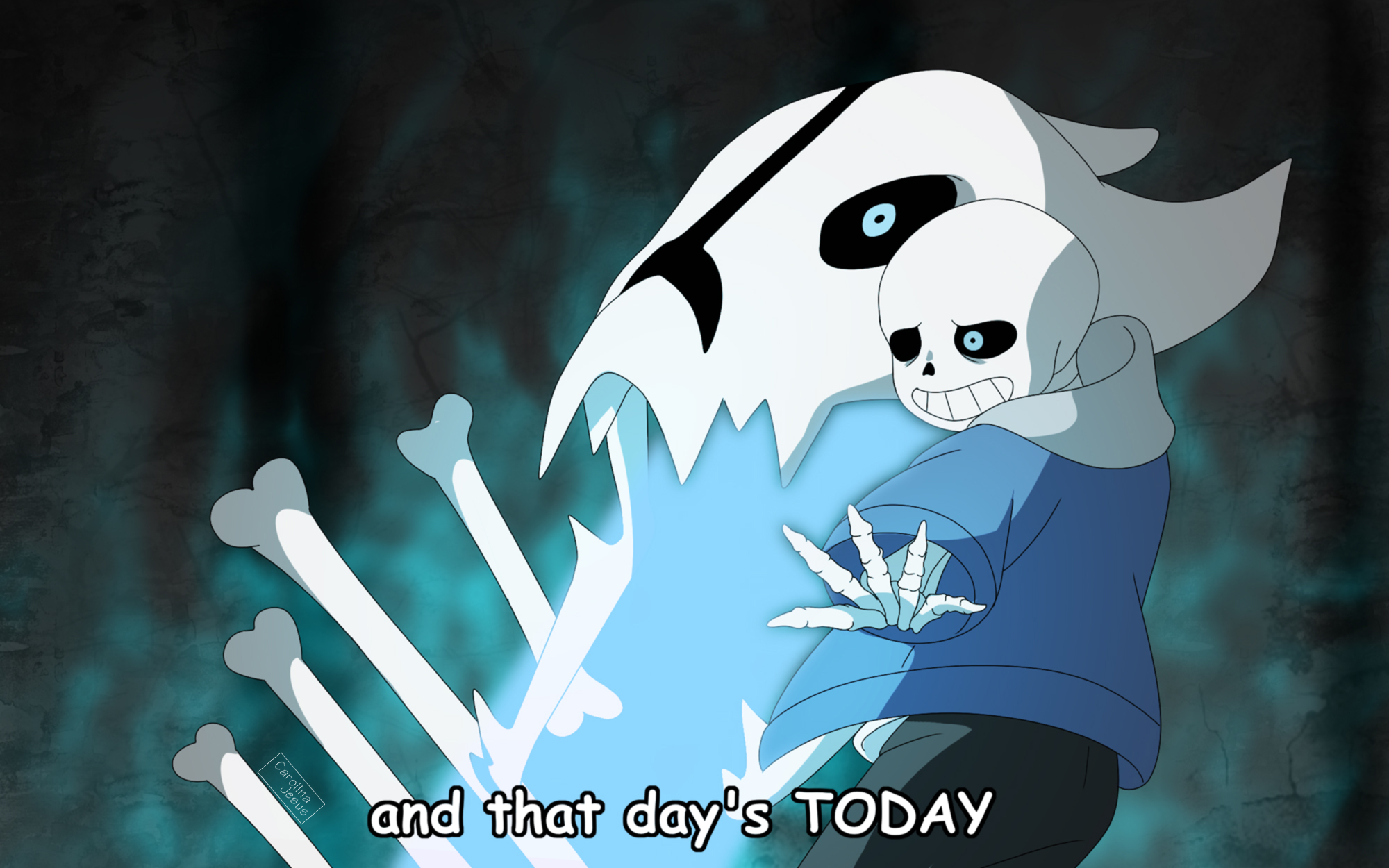 Sans fight (it's very bad credit to Aurecraft) - JaimeArt - Folioscope