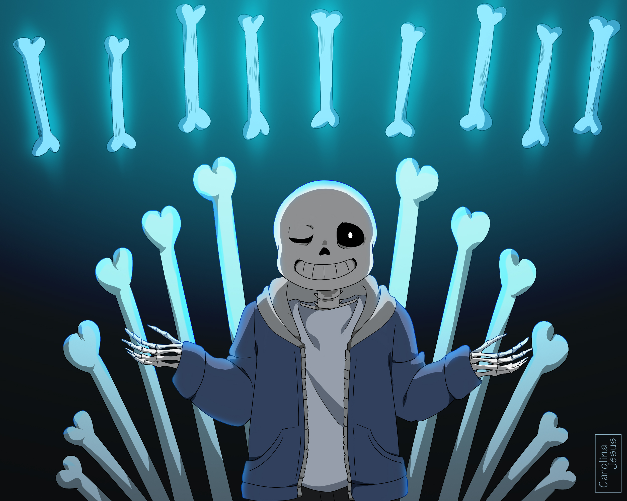 Sans The Skeleton  Special Attack by ArcobalenoSun on DeviantArt