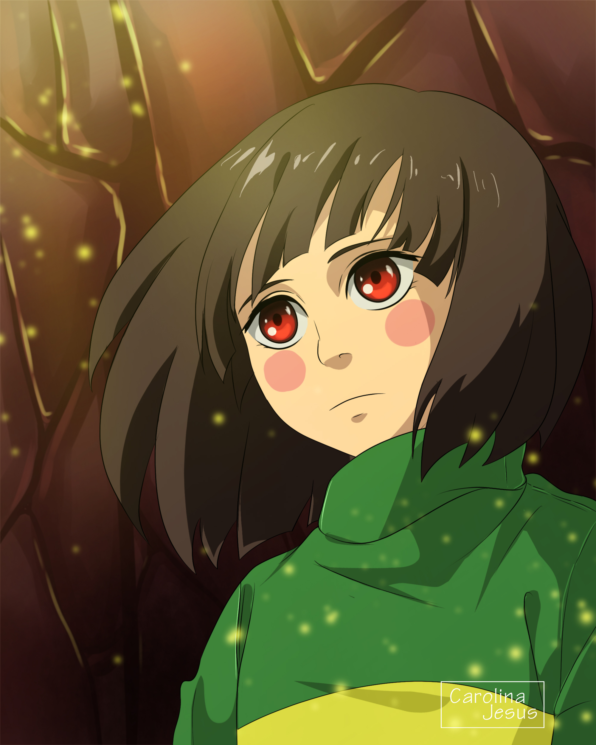 Chara (undertale fanart) by GiaTheDragon on DeviantArt