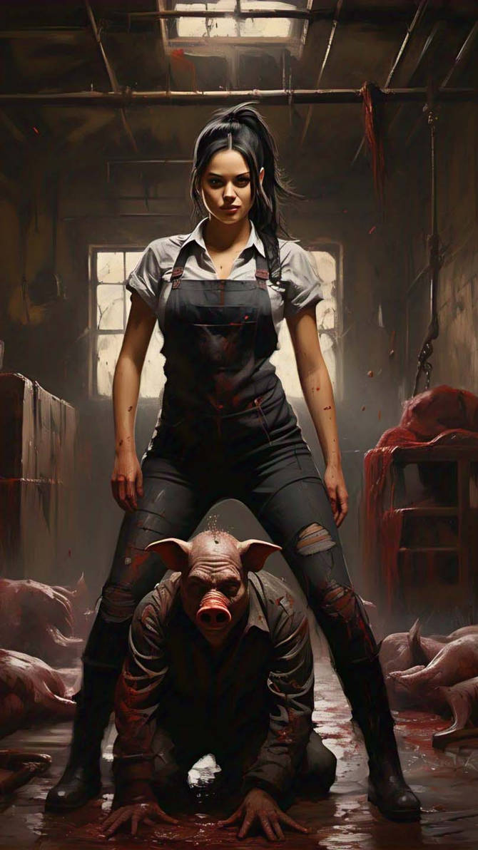Butcher Lady By Esekiele On DeviantArt butcher-lady-by-esekiele-on-deviantart