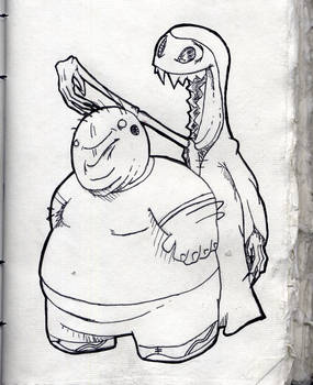 Again, a fat guy. And death?