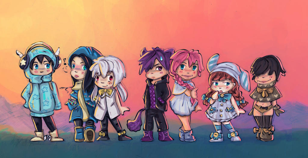 XAngelFeatherX Chibis