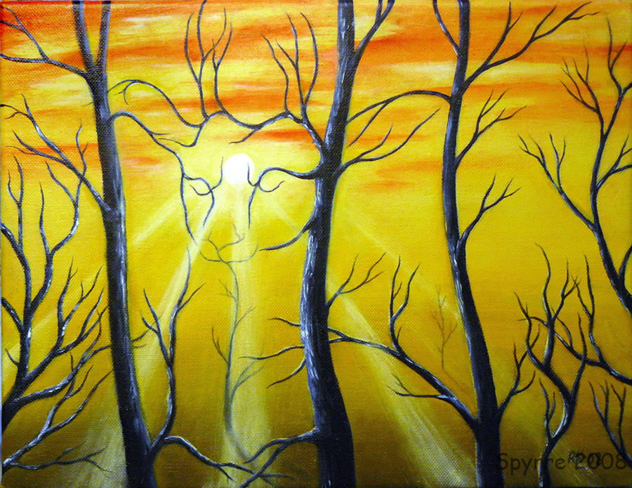 Imaginary animal at dawn 2