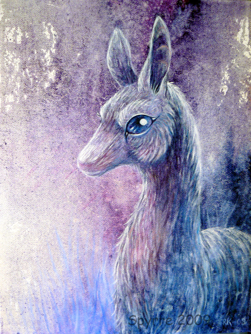 Purple deer