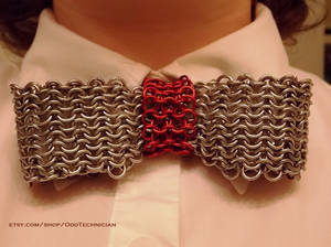 Chainmail Bow Tie