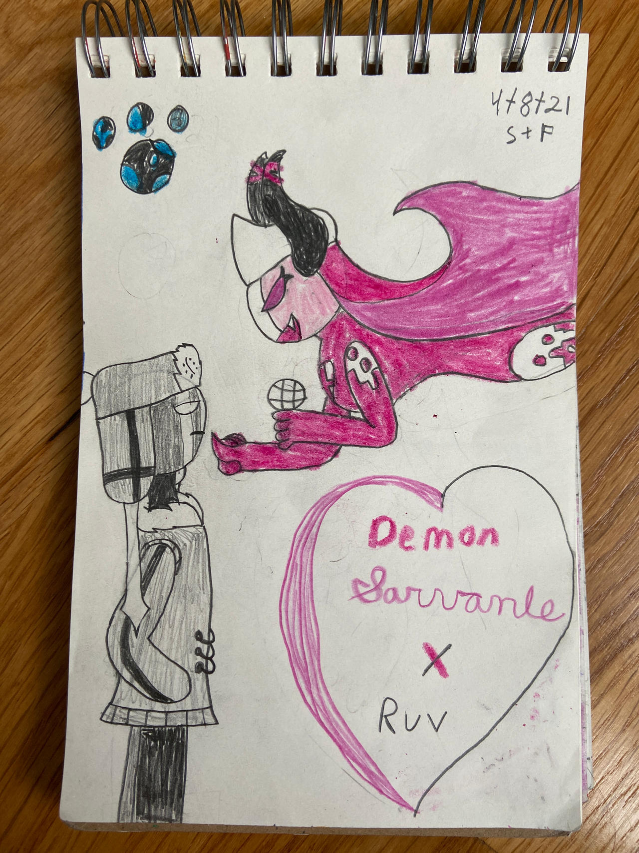 Demon Sarvante x Ruv by AnimalMoonGamer on DeviantArt