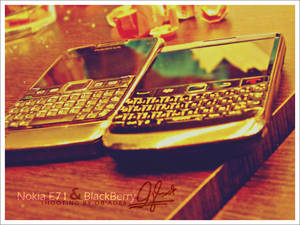 Nokia E71 and BlackBerry