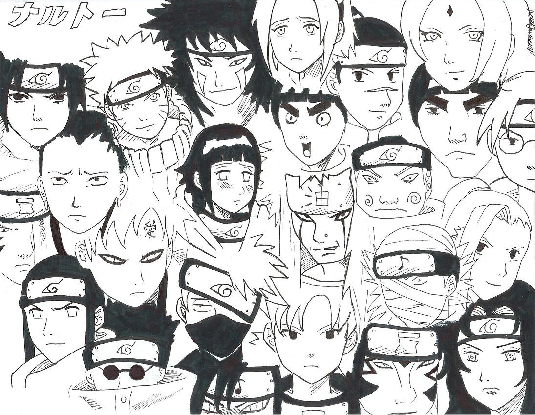 Naruto Collage Art 