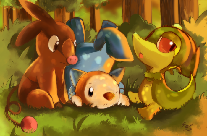 Isshu starters