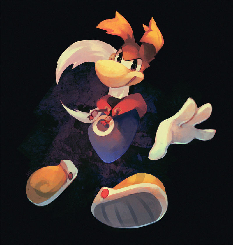 Rayman Sweating Rayman by salanchu on DeviantArt