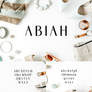 Abiah Sans Serif Font Family Pack