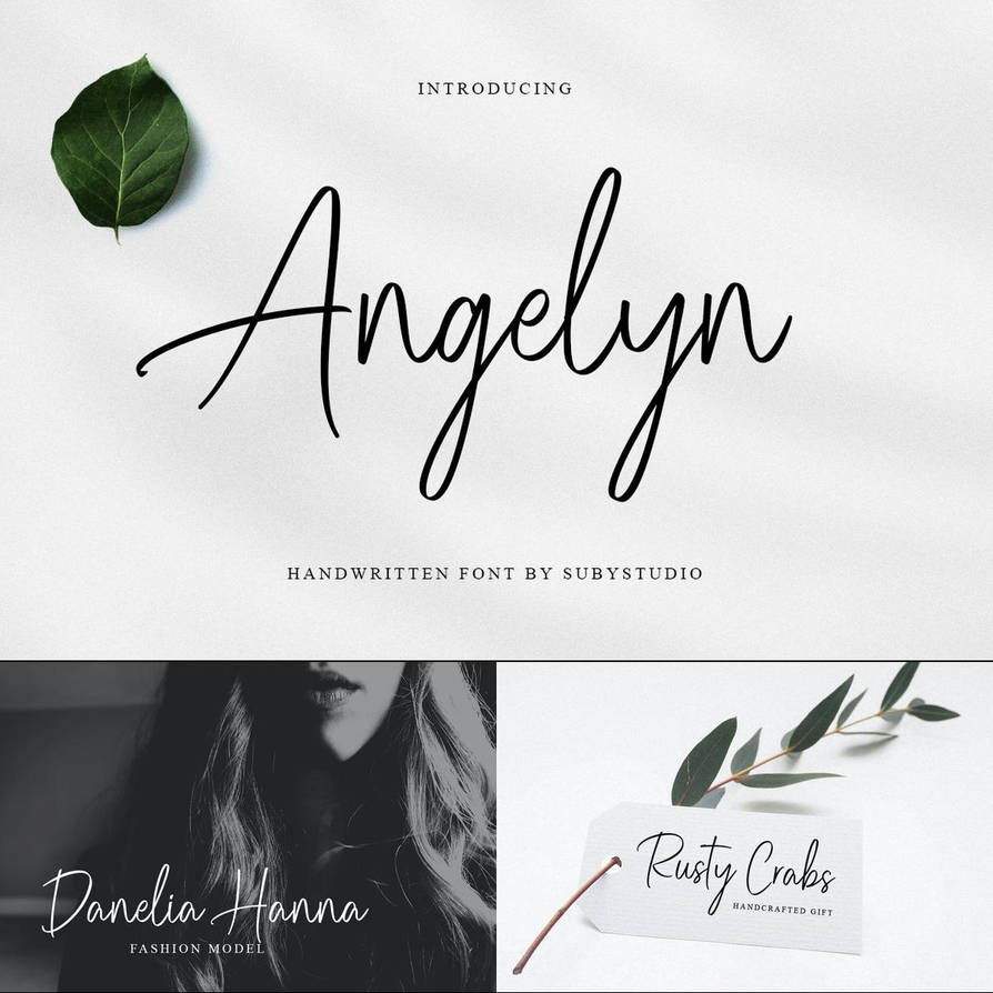 Ginalyn Lettering Angelyn by hamevilmath on DeviantArt